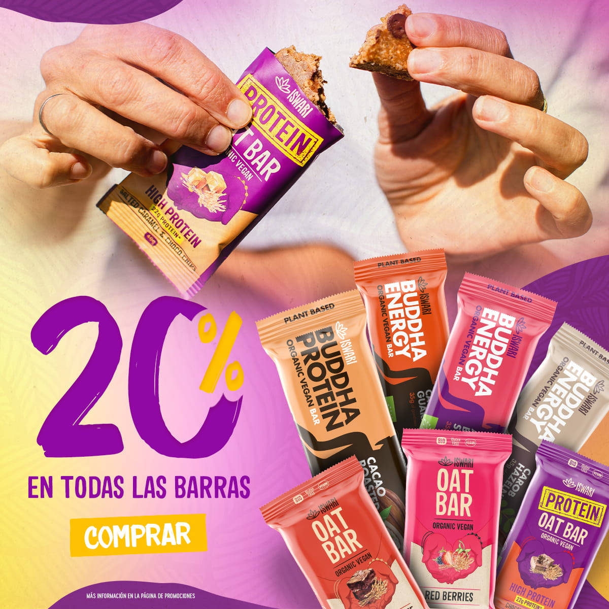 Barritas: 20% de descuento